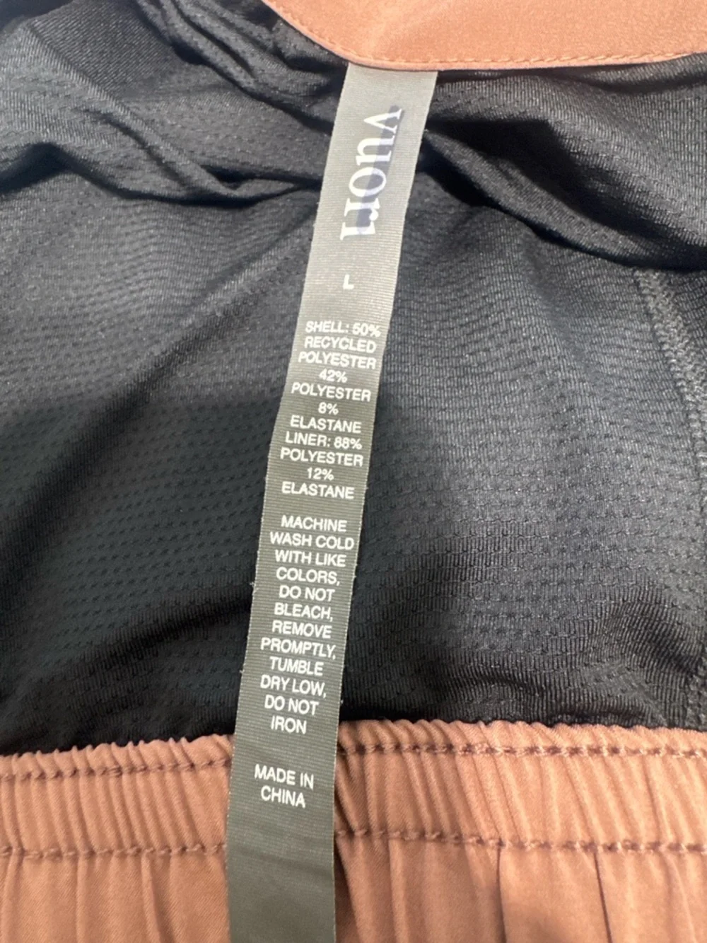 Vuori Men's Course Run Short Terracotta 5” inseam Size Large - Picture 10 of 16